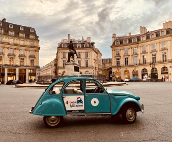 Rally Behind the Scenes of Paris by 2CV