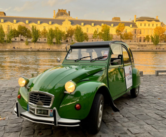 Virée Paris en 2CV électrique -1h30